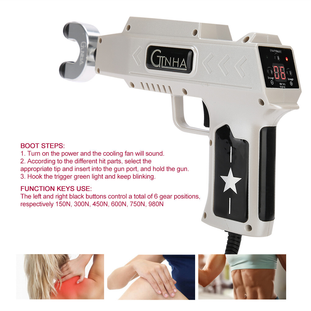 Chiropractic Activator Adjusting Tool Therapy Spine Correction Massager 150-980N