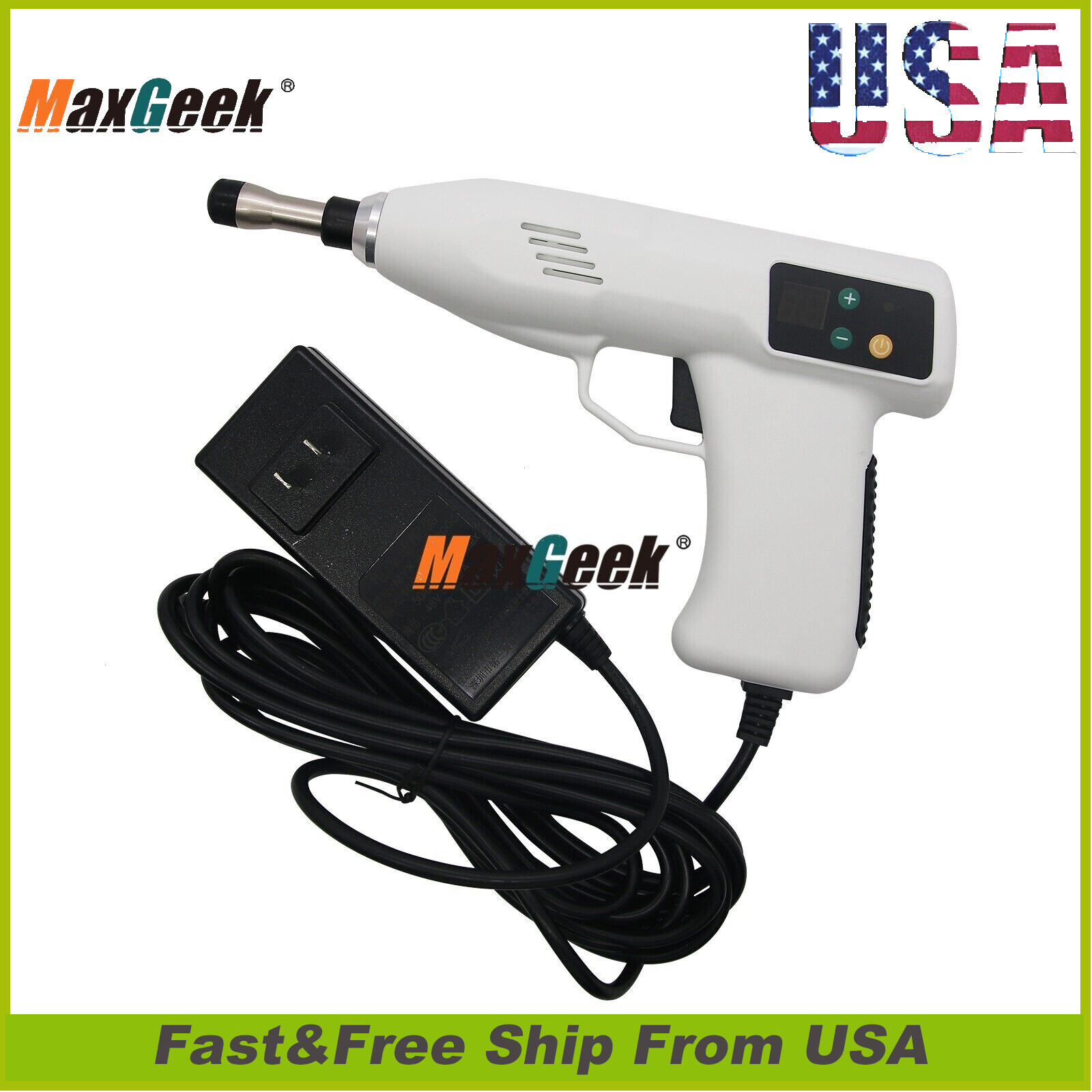 Chiropractic Adjusting Tool Gun Therapy Spine Activator Correction Massager #US