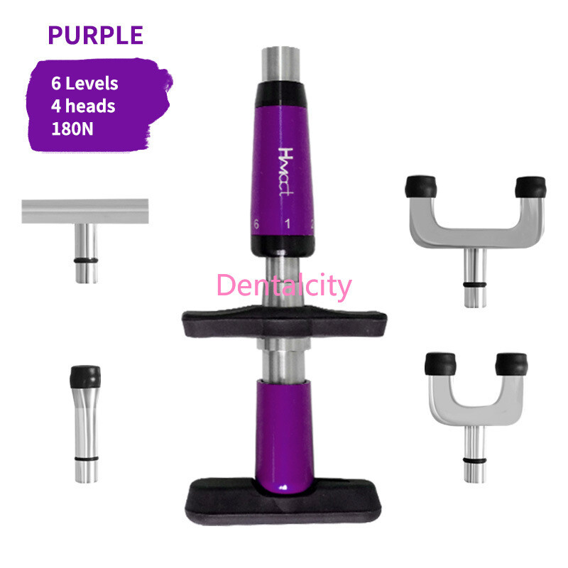 6 Levels Chiropractic Adjustable Tool Spine Back Activator Instrument Mechanic