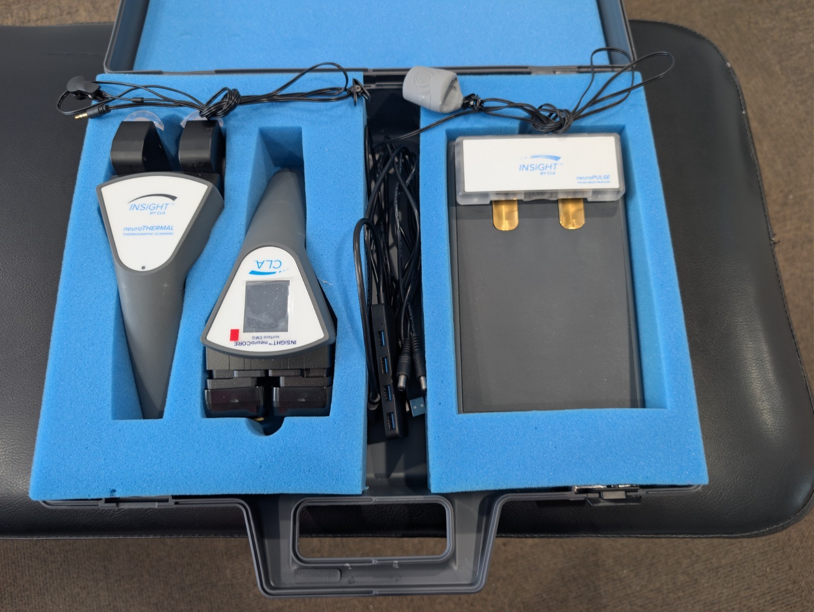 INSiGHT neuroTECH Wireless Suite (Thermal – sEMG – HRV + CORESCORE)