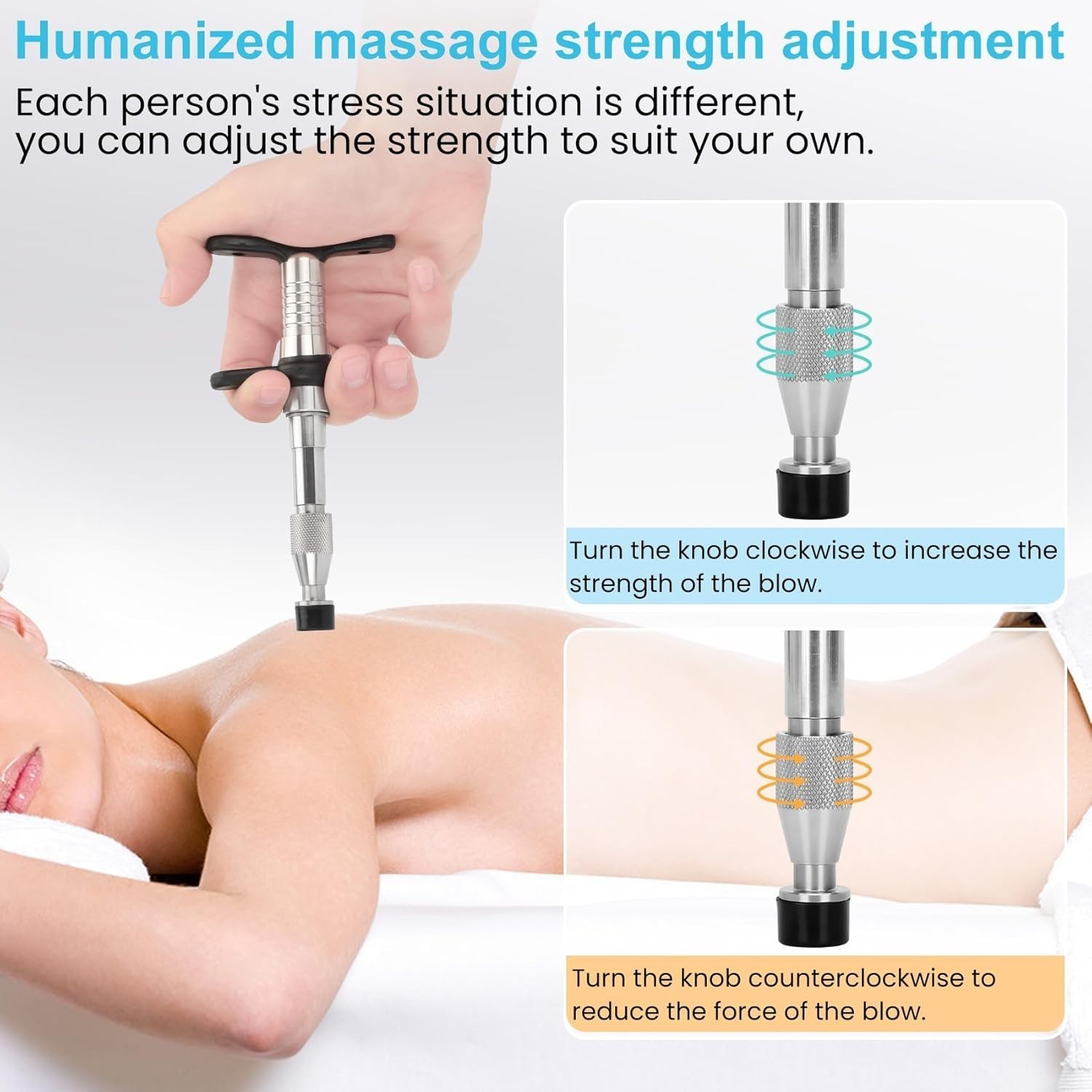 Activator Chiropractic Tool, Chiropractor Massage Tool for Face, Joint Pain and