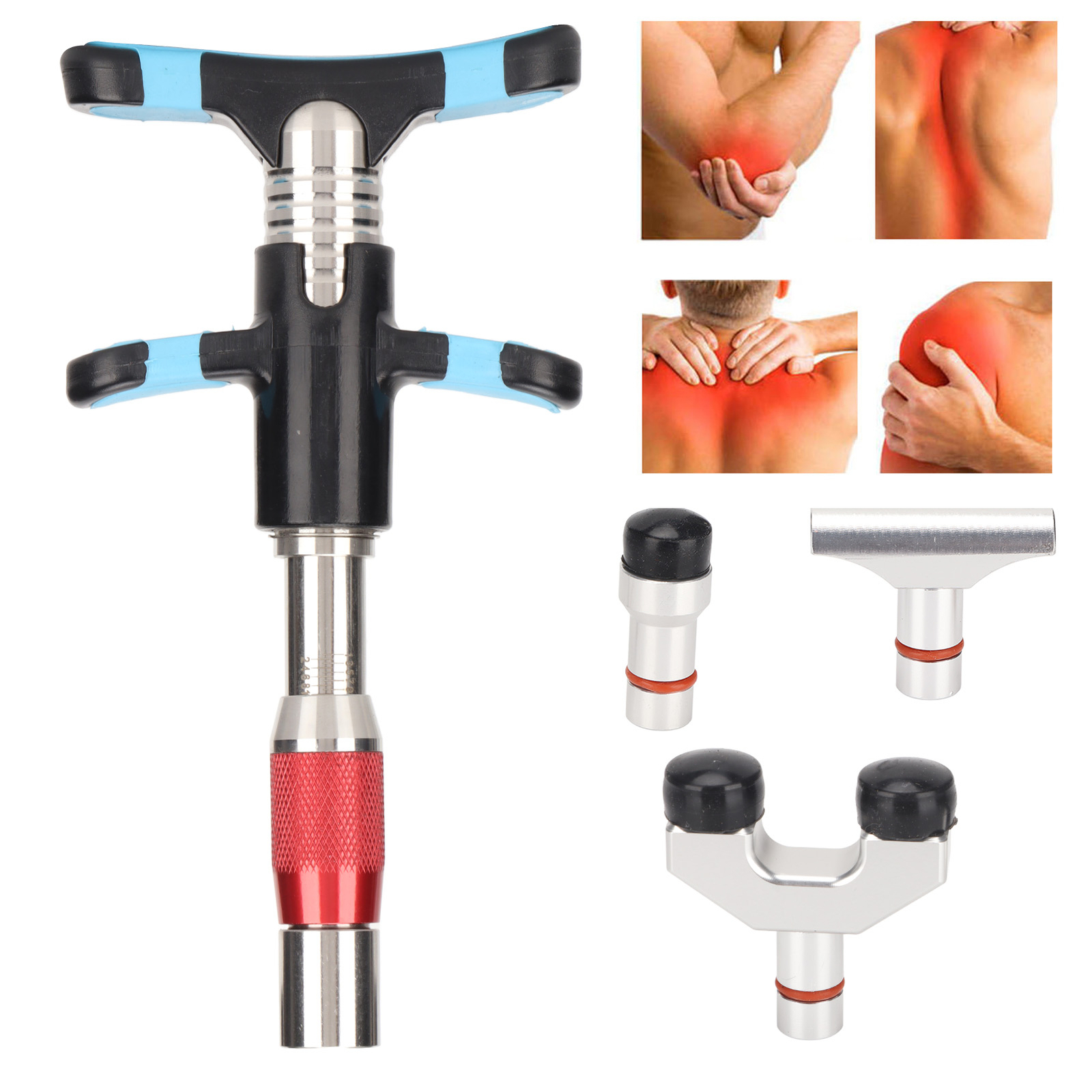 Professional Manual Chiropractic Tool 10 Gears Strength Adjustable Vertebrat