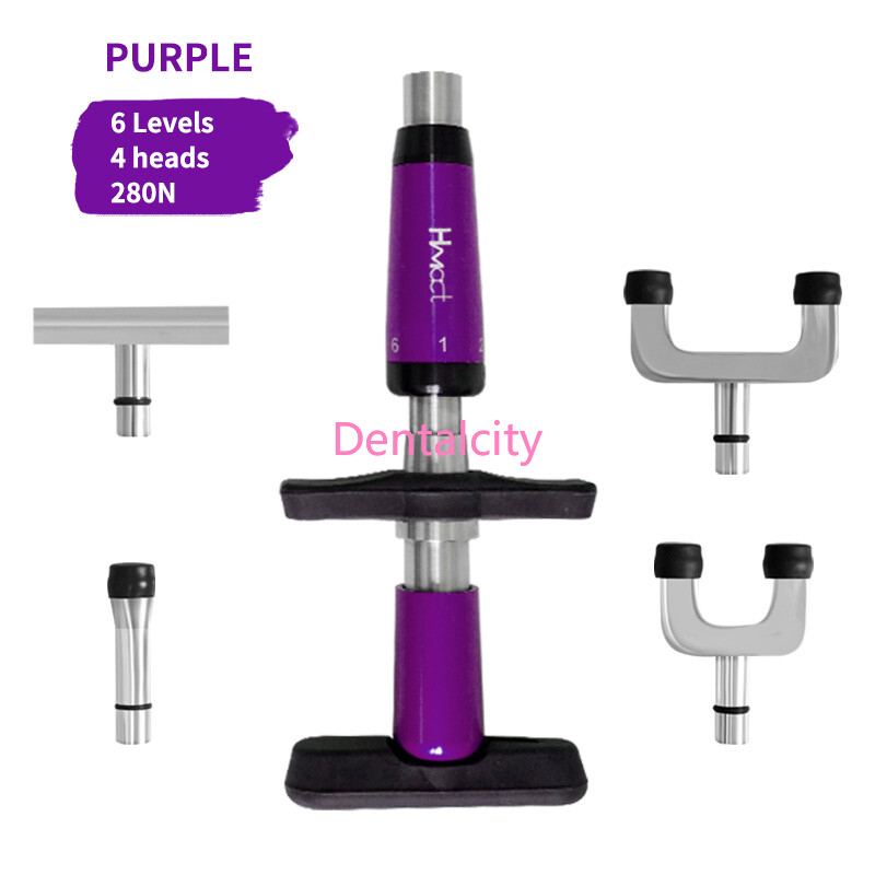6 Levels Chiropractic Adjustable Tool Spine Back Activator Instrument Mechanic