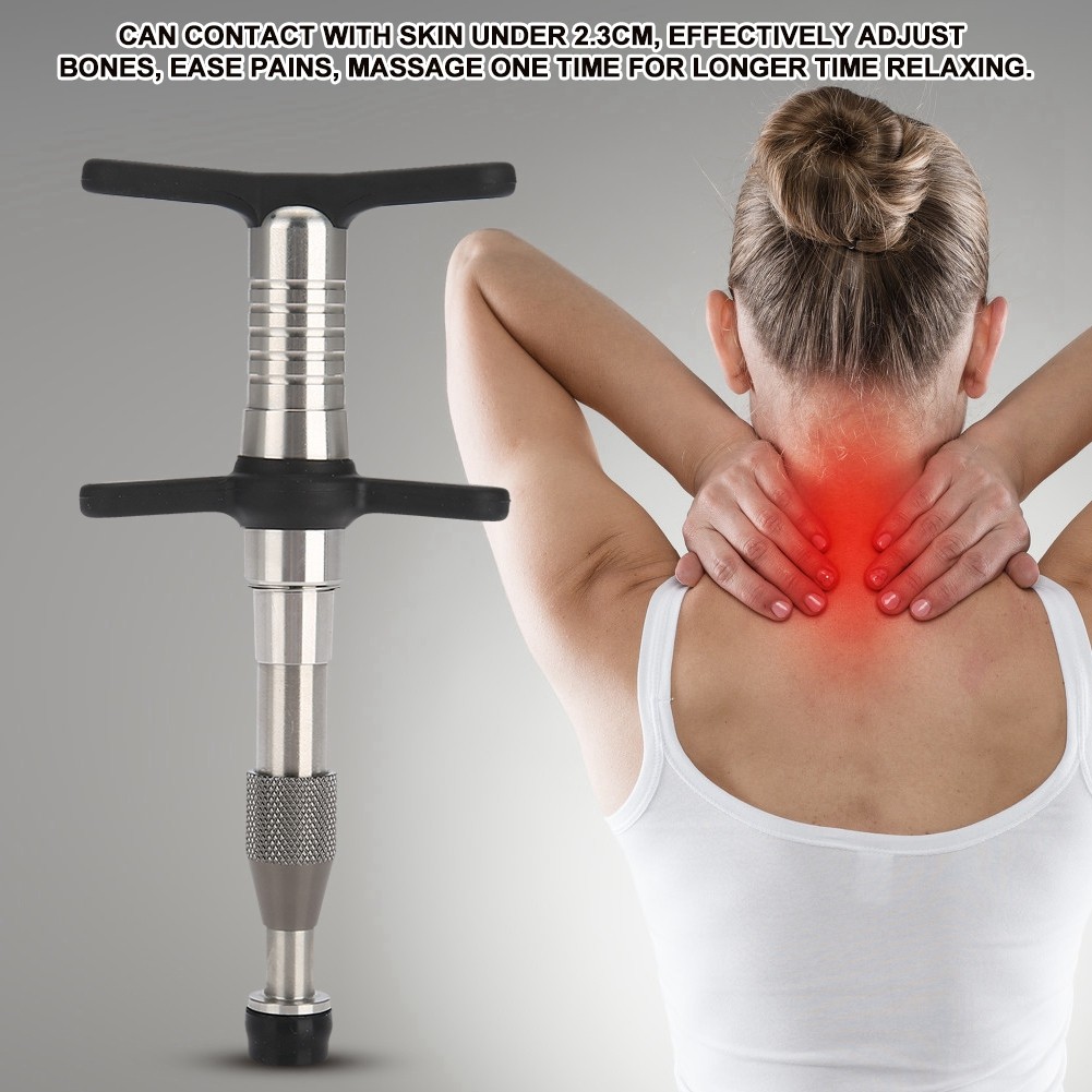 Manual Chiropractic Adjusting Tool Spine Adjusting Corrector Tool Forth Massager