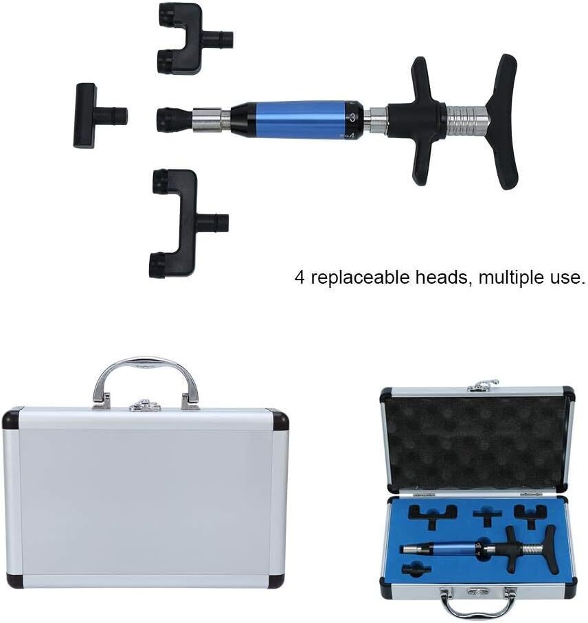 Chiropractic Adjusting Tool, 6 Levels Manual Spine Chiropractic Adjustment Co…