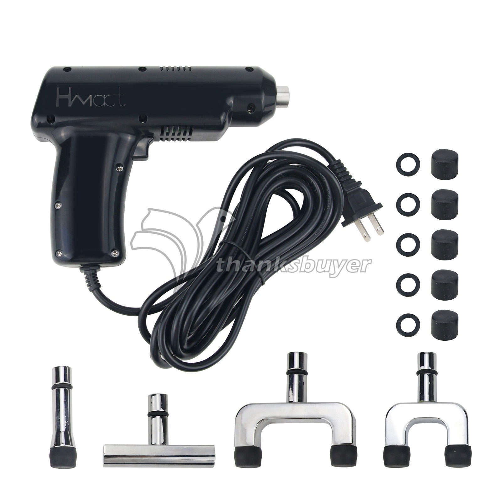 HMact KXQ08FT Chiropractic Gun Chiropractic Tool 4 Adjustable Strengths 400N