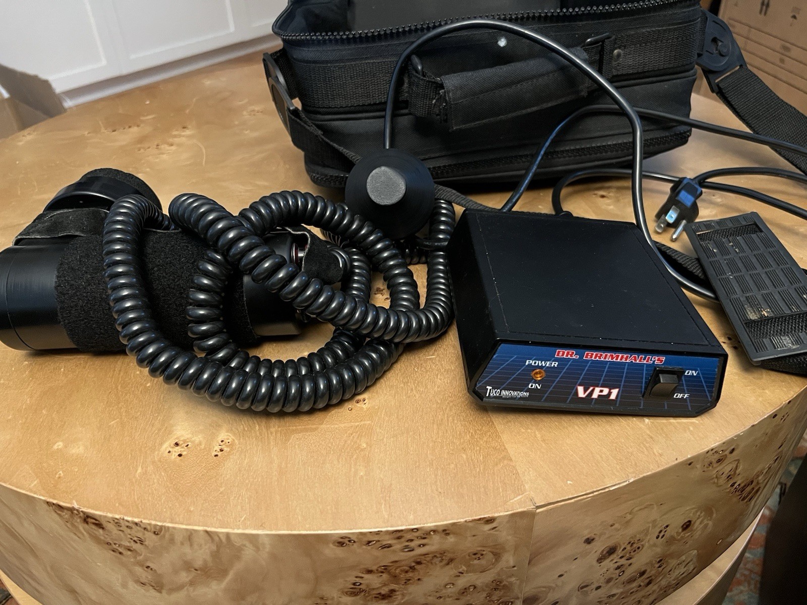 Dr. Brimhall’s VA 1 Chiro Adjusting Tool w/ VP1 Power Unit & Case