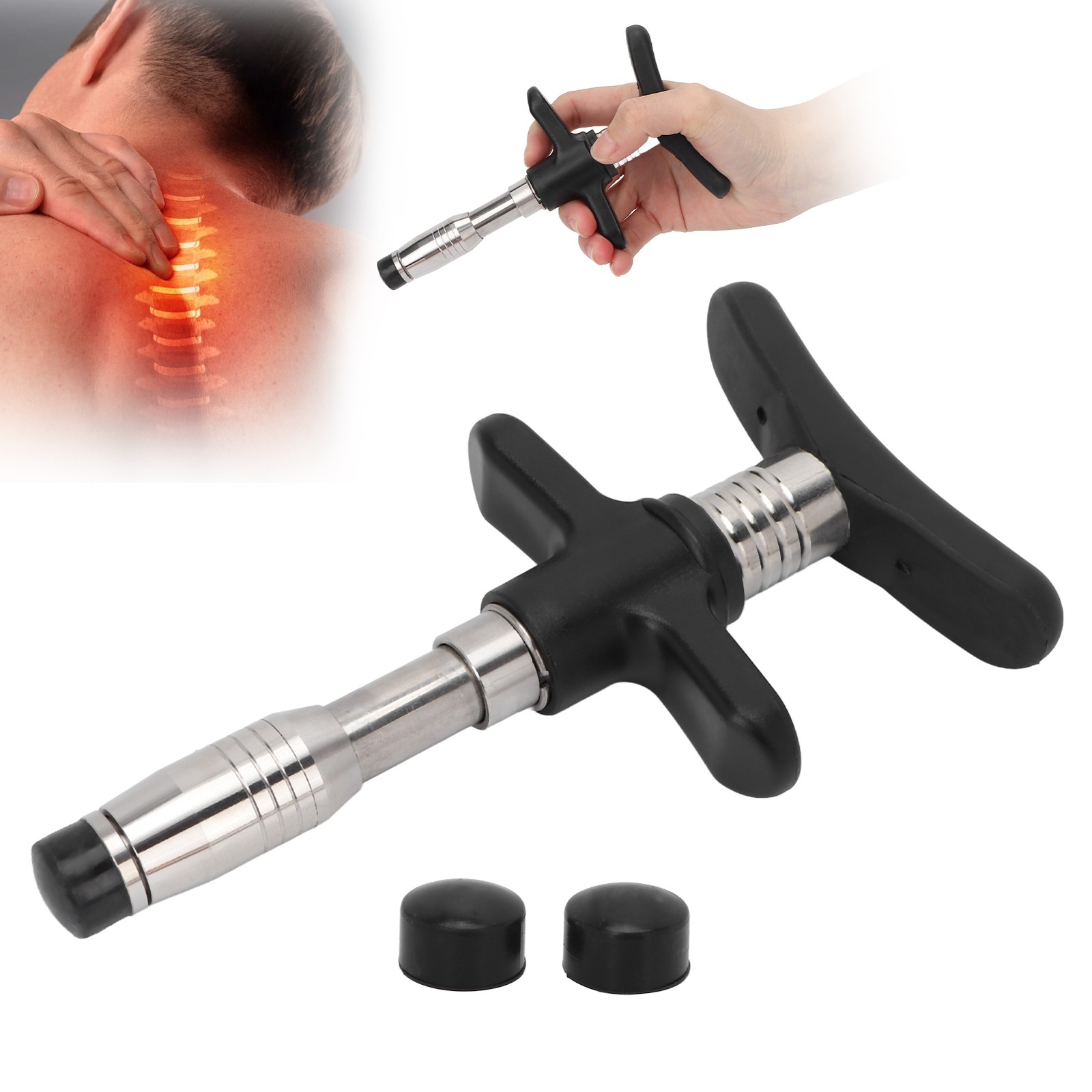 Manual Chiropractic Tool Professional Stress Pain Relief Spine Adjusting WT