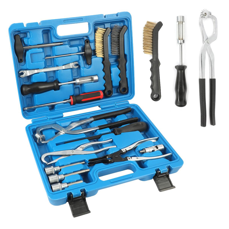 Kaisal Brake Tools 15Pc Drum Disc Brake Tool Kit Labor-Saving Drum Brake Spring