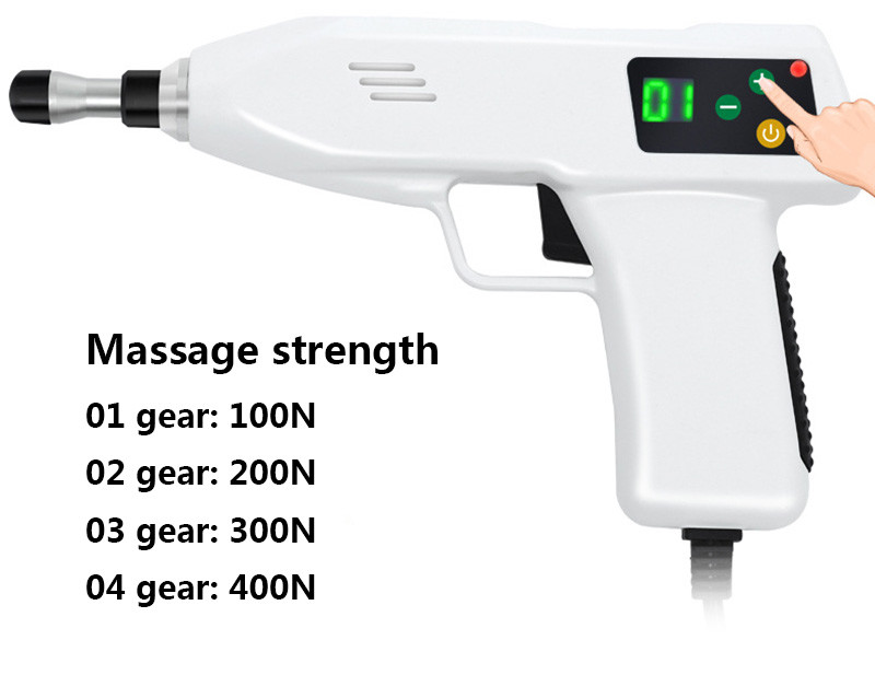 Best Adjustable Chiropractic Instrument 4Level 10Heads Electric Correction Gun