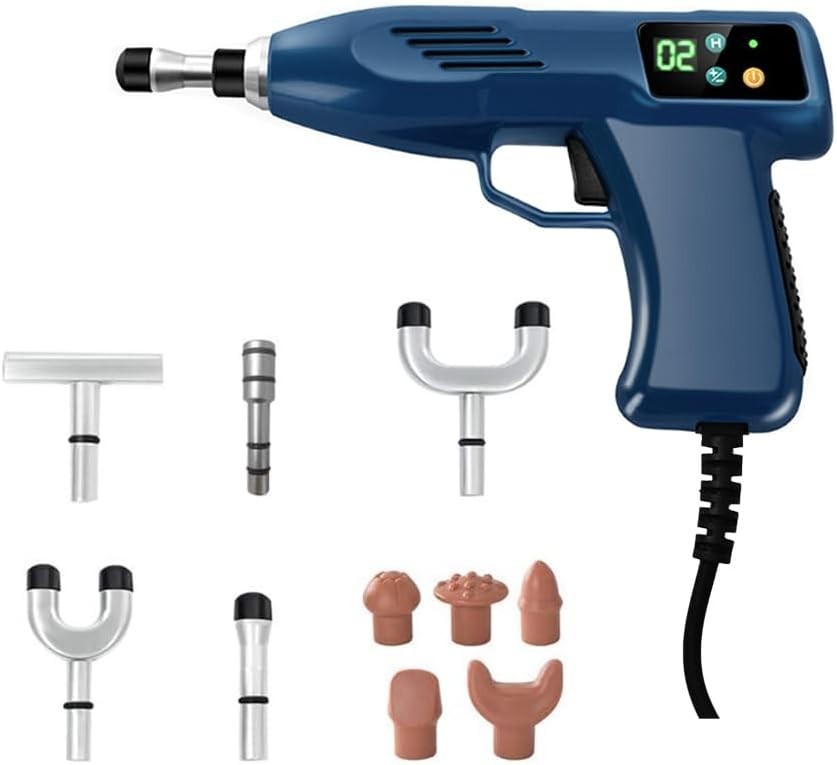 Rebrisbol Electric Chiropractic Massager 1100N, 13 Levels Spine Correct Massage