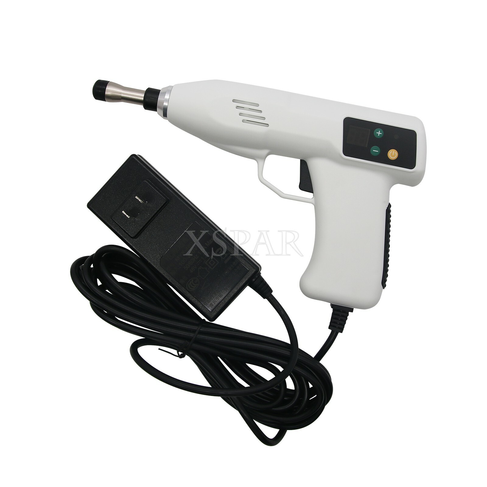 Chiropractic Adjusting Tool Gun Therapy Activator Correction Massager AMCT White