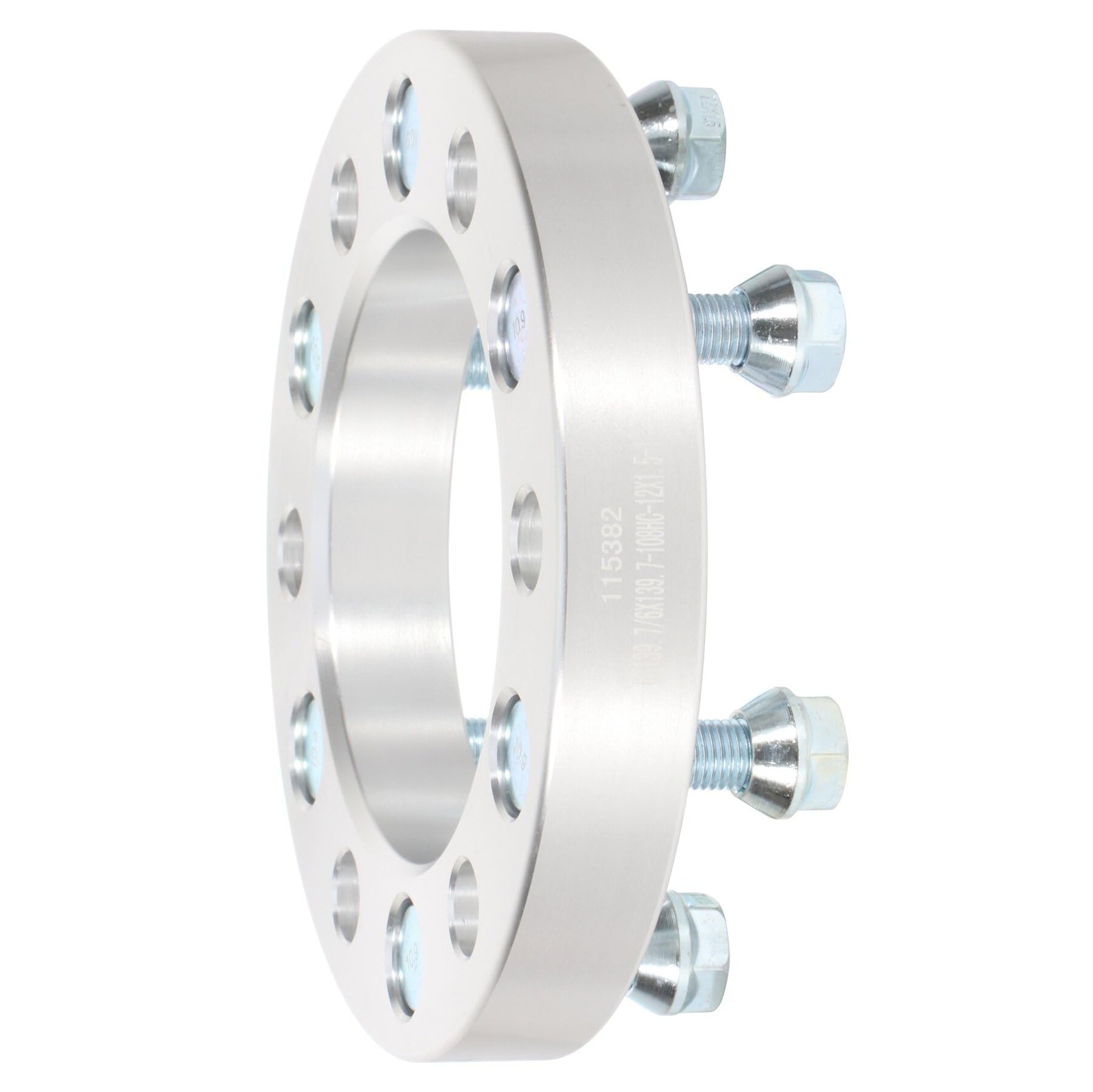 2X 1in 6×5.5 Wheel Spacers 6×139.7mm 12×1.5 Studs 24 Lugs for Colorado Canyon