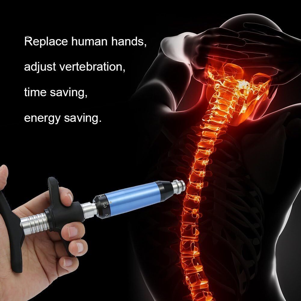 Chiropractic Adjusting Tool, 6 Levels Manual Spine Chiropractic Adjustment Co…
