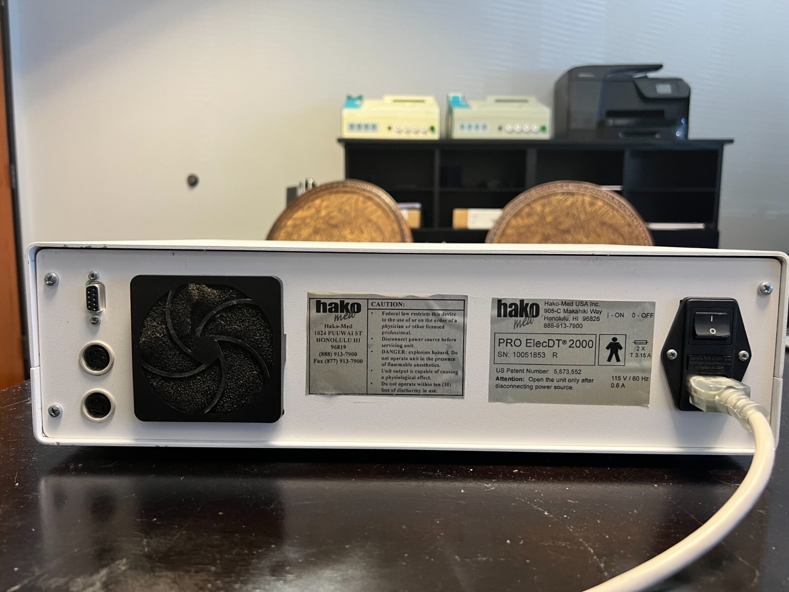 HAKO-MED Pro Elect DT 2000 Muscle Stimulator