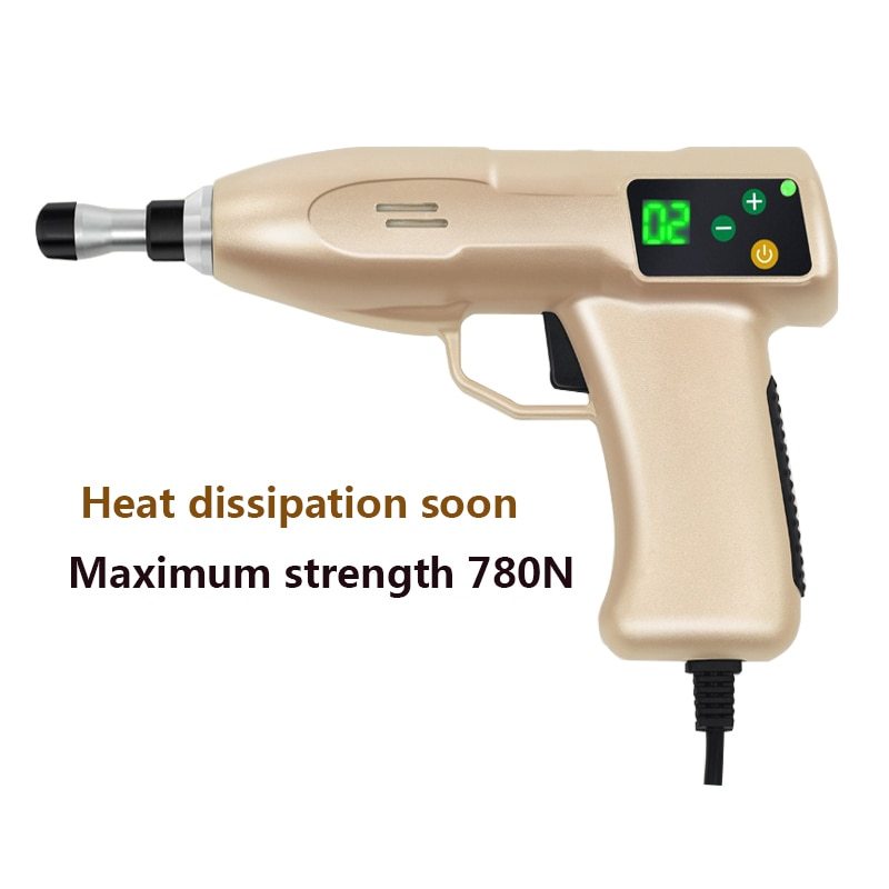 780N 6 Heads Electric Cervical vertebrae Chiropractic Instrument Correction Gun