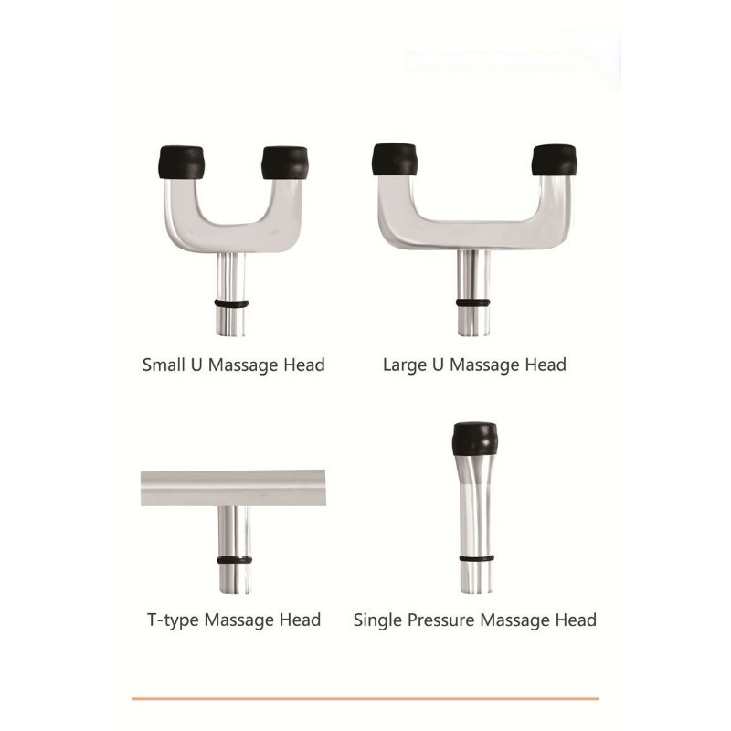 Chiropractic Adjustable Spine Correction Gun 4/6 Level 4 Head Activator Massager