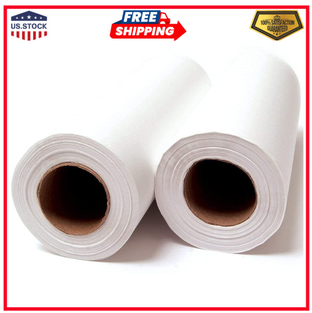 612 Avalon Single-Use Chiropractic Headrest Paper Roll, White, 12” X 125’ (Pack