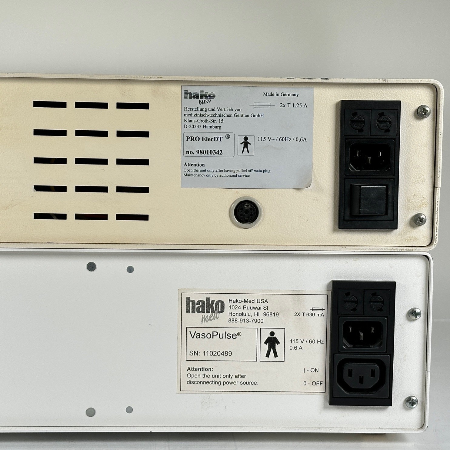 Hako-Med Pro ElecDT & VasoPulse HakoMed