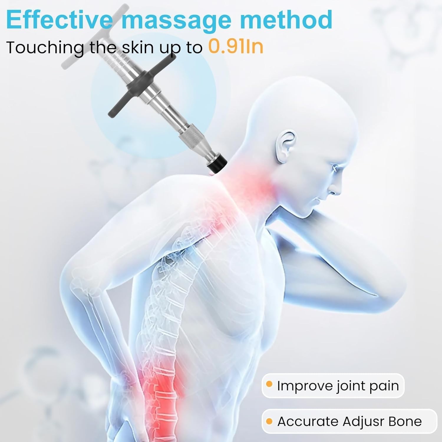 Activator Chiropractic Tool, Chiropractor Massage Tool for Face, Joint Pain and