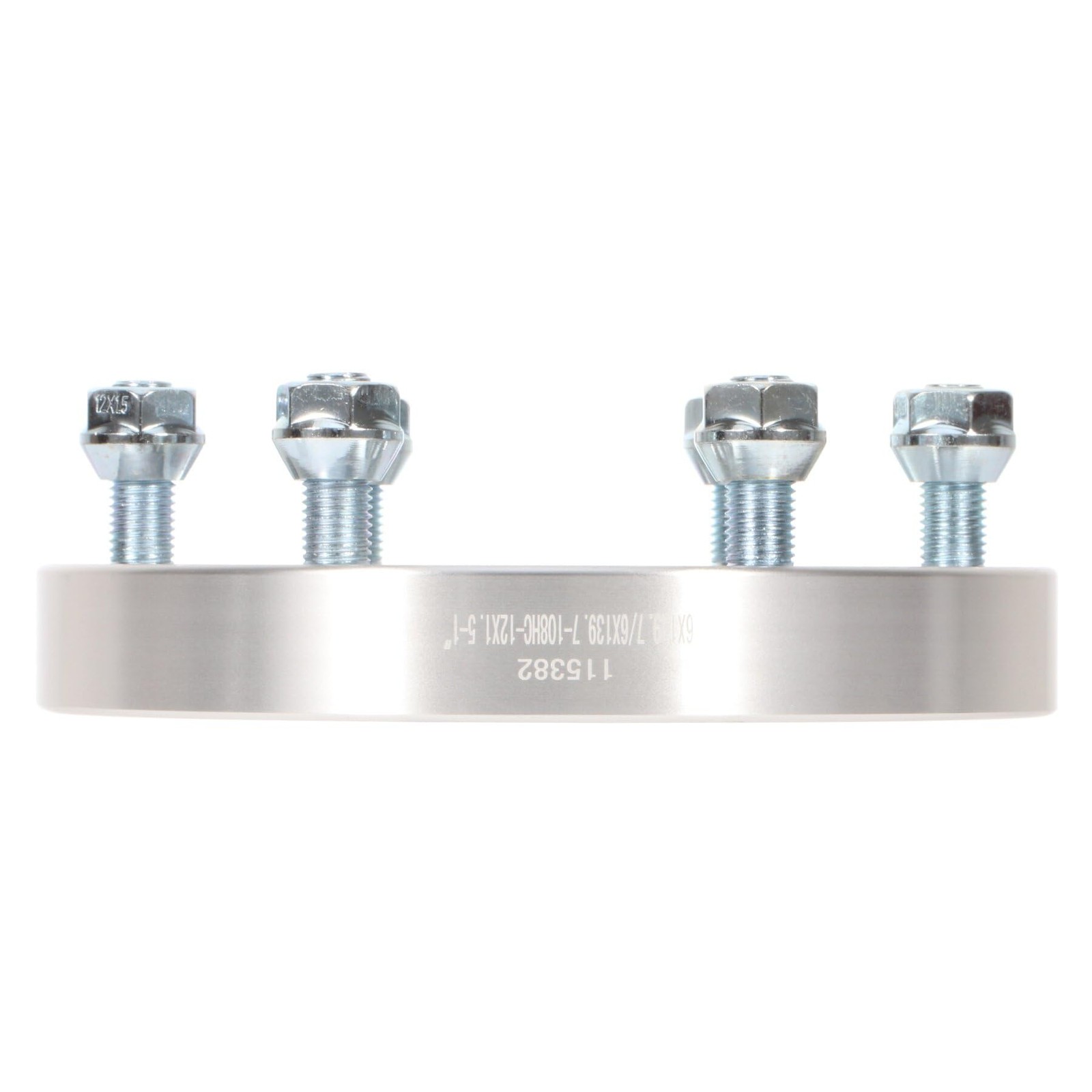 2X 1in 6×5.5 Wheel Spacers 6×139.7mm 12×1.5 Studs 24 Lugs for Colorado Canyon