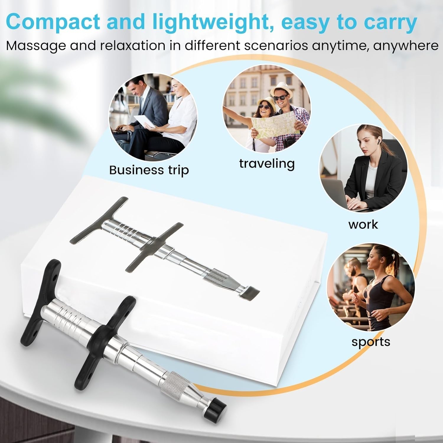 Activator Chiropractic Tool, Chiropractor Massage Tool for Face, Joint Pain and