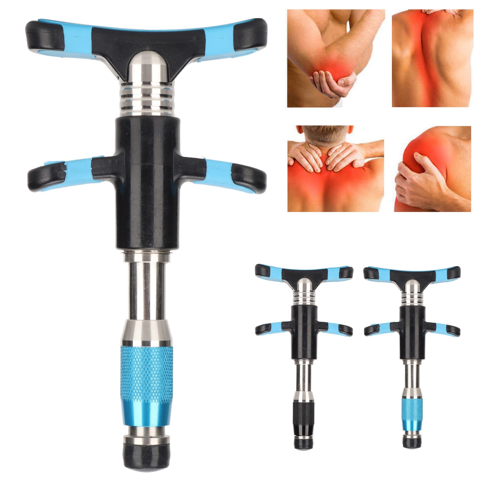 Manual Chiropractic Tool 10 Gears Strength Joint Pain Relief Spine Adjusting