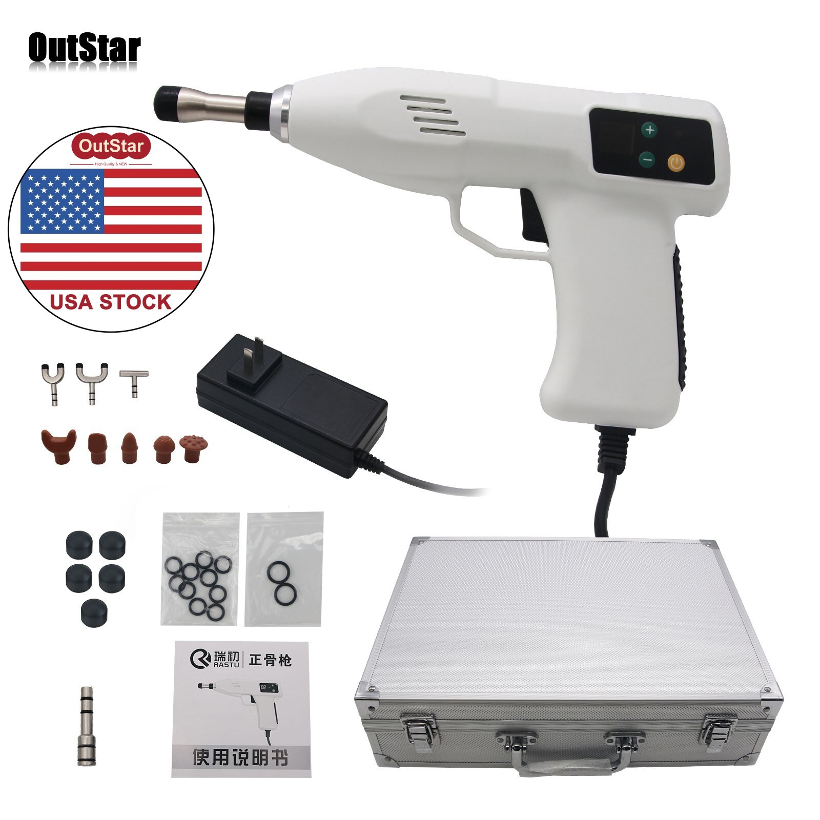 Chiropractic Adjusting Tool Gun Therapy Spine Activator Massager GenerationⅠ*USA