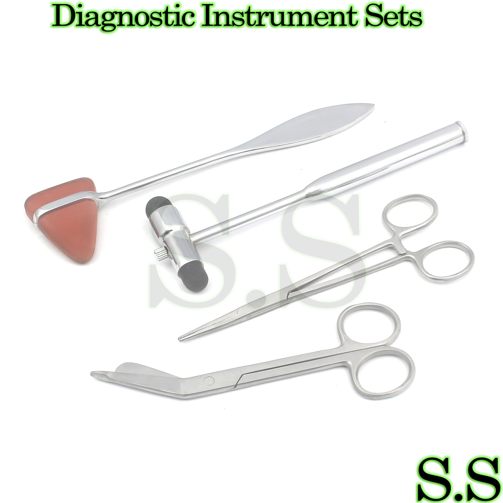 4 PCS DIAGNOSTIC INSTRUMENT SETS Chiropractic Physical DS-716