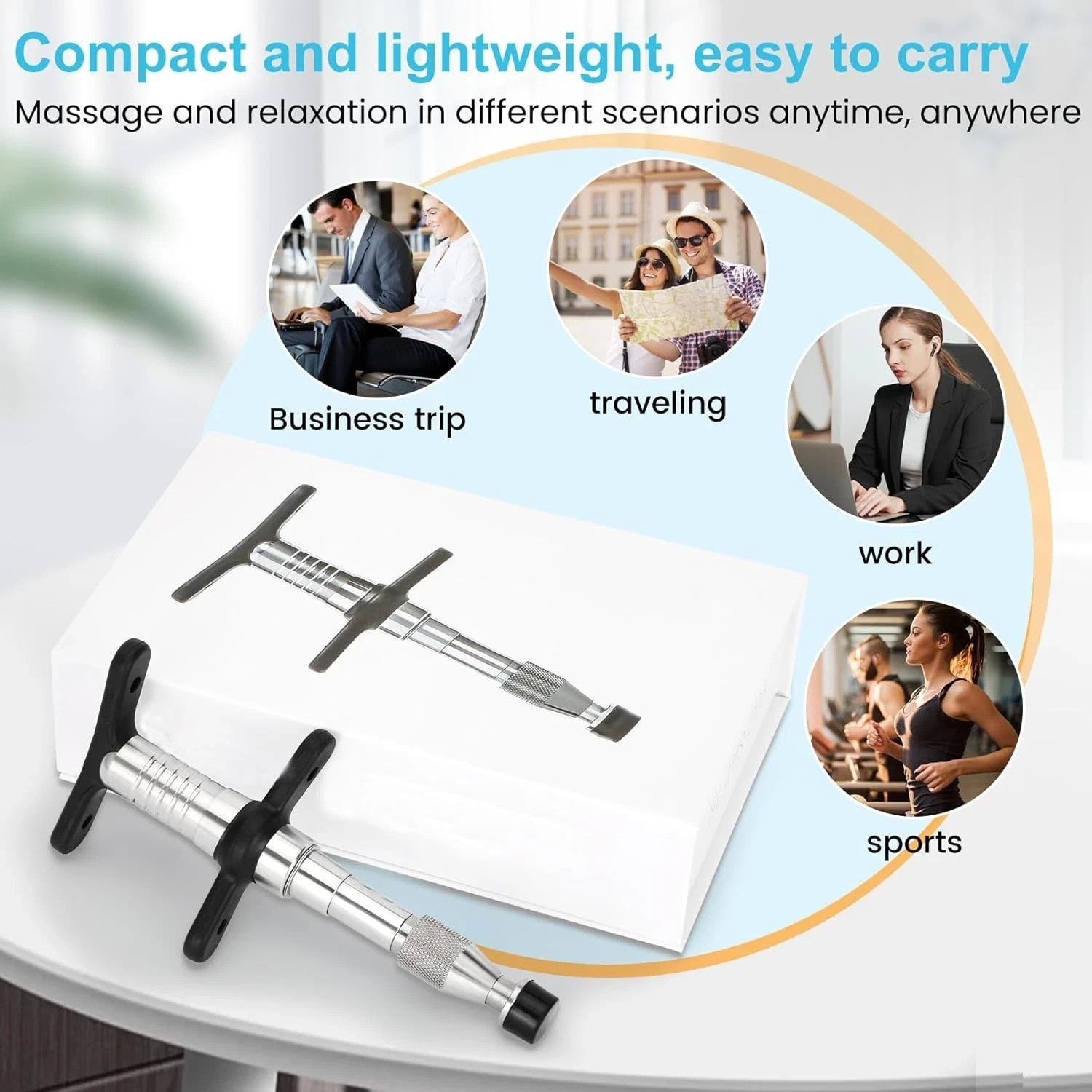 Activator Chiropractic Tool, Chiropractor Massage Tool for Face, Joint Pain and