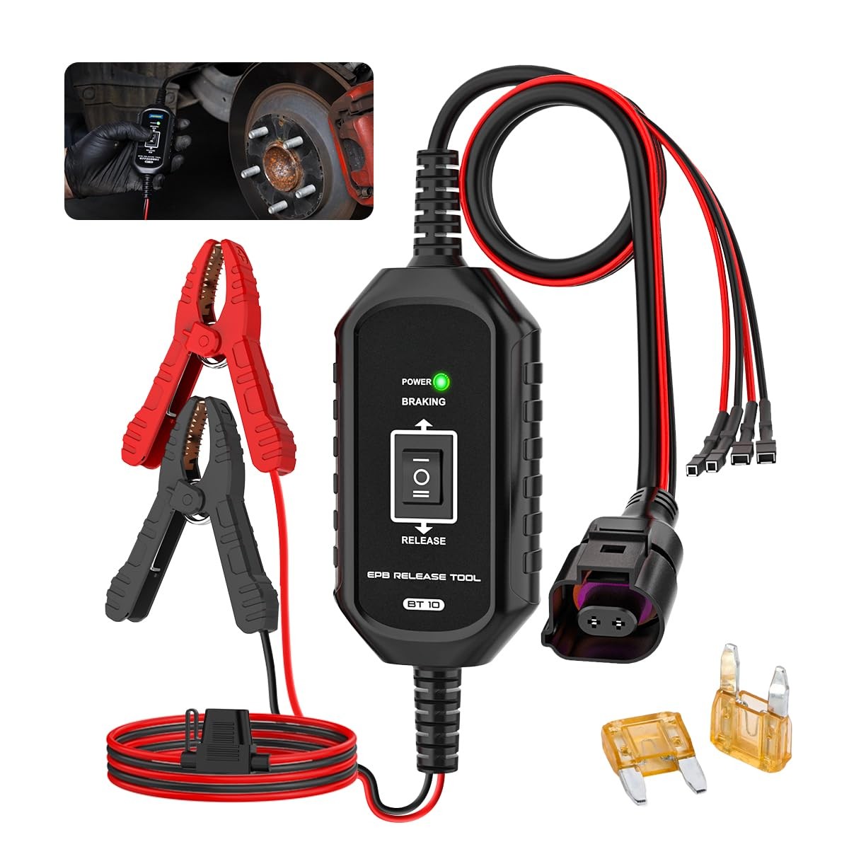 Kaisal Epb Brake Tool 10V14V Dc Electronic Parking Brake Tools Emergency Epb