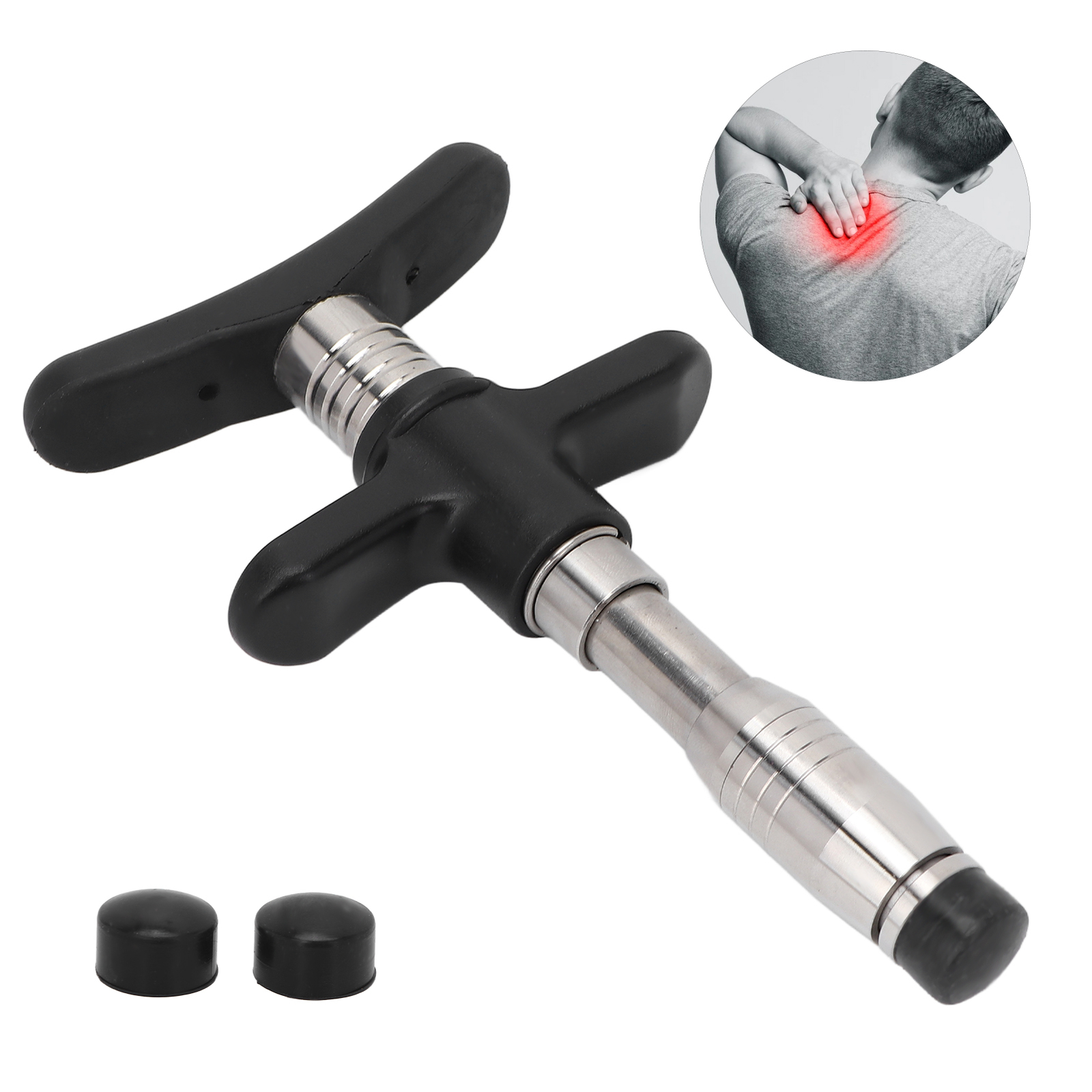 Manual Chiropractic Tool Professional Stress Pain Relief Spine Adjusting Mas CHU