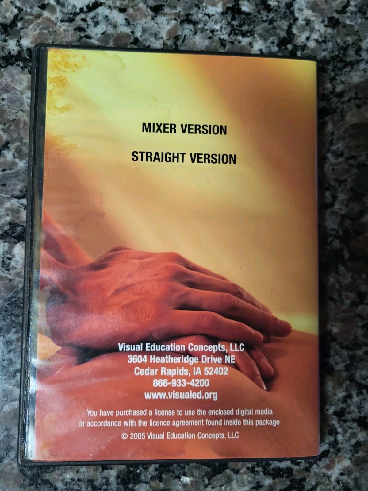Chiropractor In Office Patient Eduction Straight & Mixer Options CD Rom New