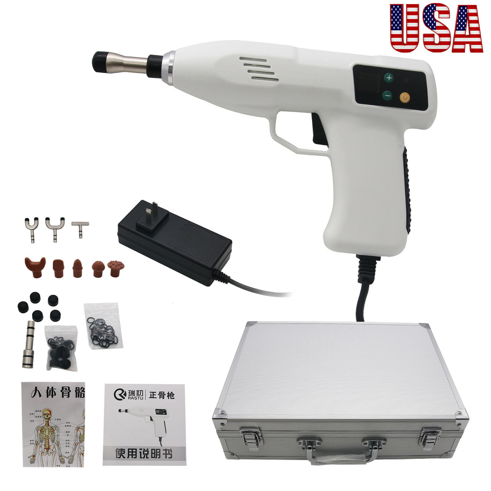 GenerationⅠ Chiropractic Adjusting Tool Gun Therapy Spine Activator Massager USA
