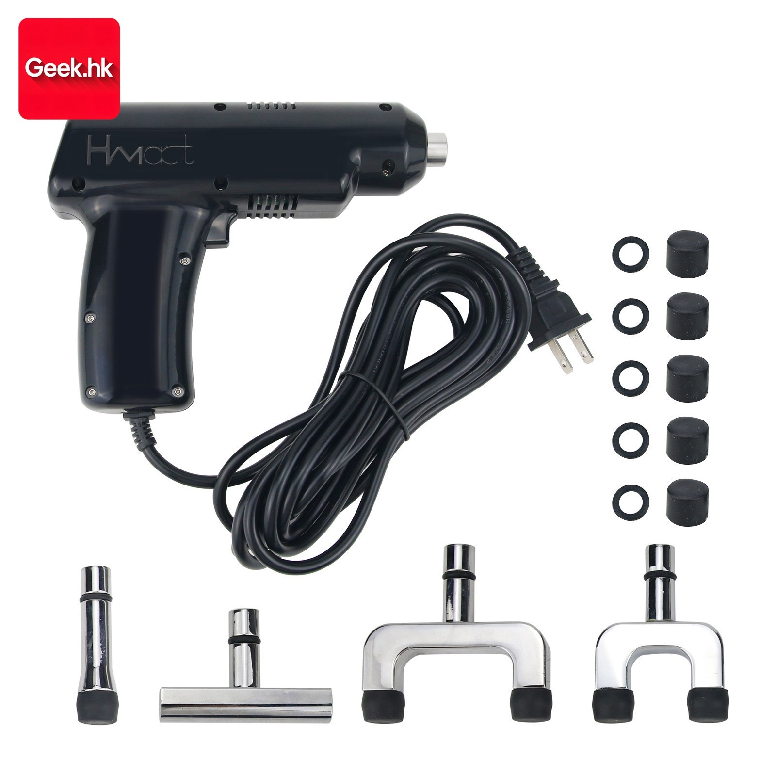 HMact KXQ08FT Chiropractic Adjusting Tool w/ 4 Adjustable Strengths 400N Max gk4