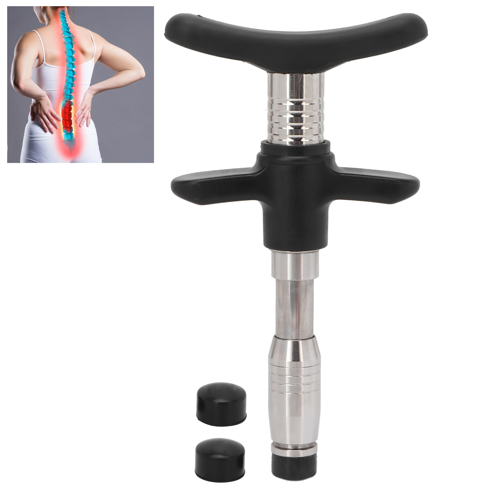 Manual Chiropractic Tool Professional Stress Pain Relief Spine Adjusting Mas CHU