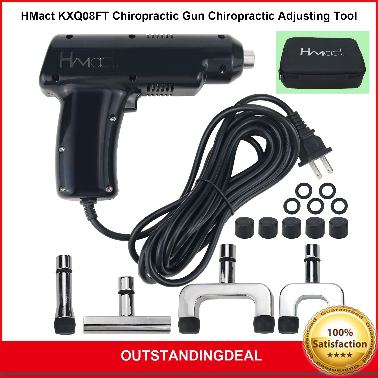 KXQ08FT Chiropractic Gun Chiropractic Adjusting Tool 4 Adjustable Strengths os67