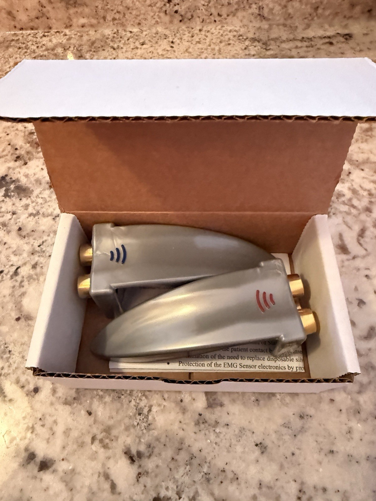 CLA Insight sEMG Smart Handles Set Red Blue Chiropractic Subluxation Station