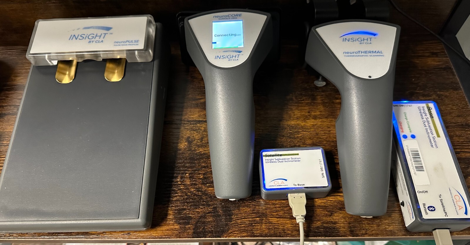 INSiGHT neuroTECH Wireless Suite – Thermal, sEMG, HRV and AROM (Includes Bridge)