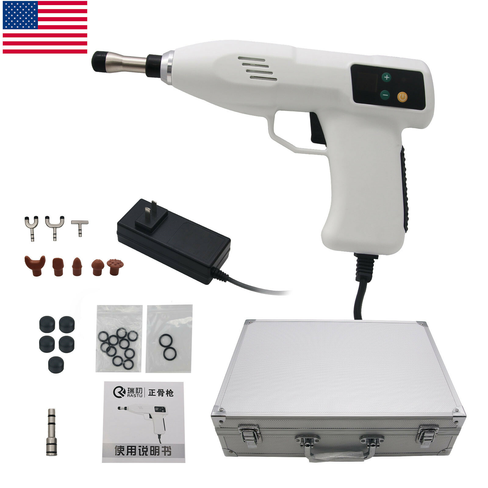 GenerationⅠ Chiropractic Adjusting Tool Gun Therapy Spine Activator Massager USA