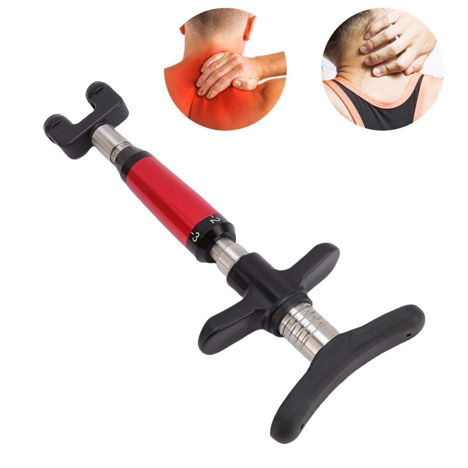 Manual Chiropractic Adjusting Tool 6 Strength Adjustable Manual Spinal Adjus NEW