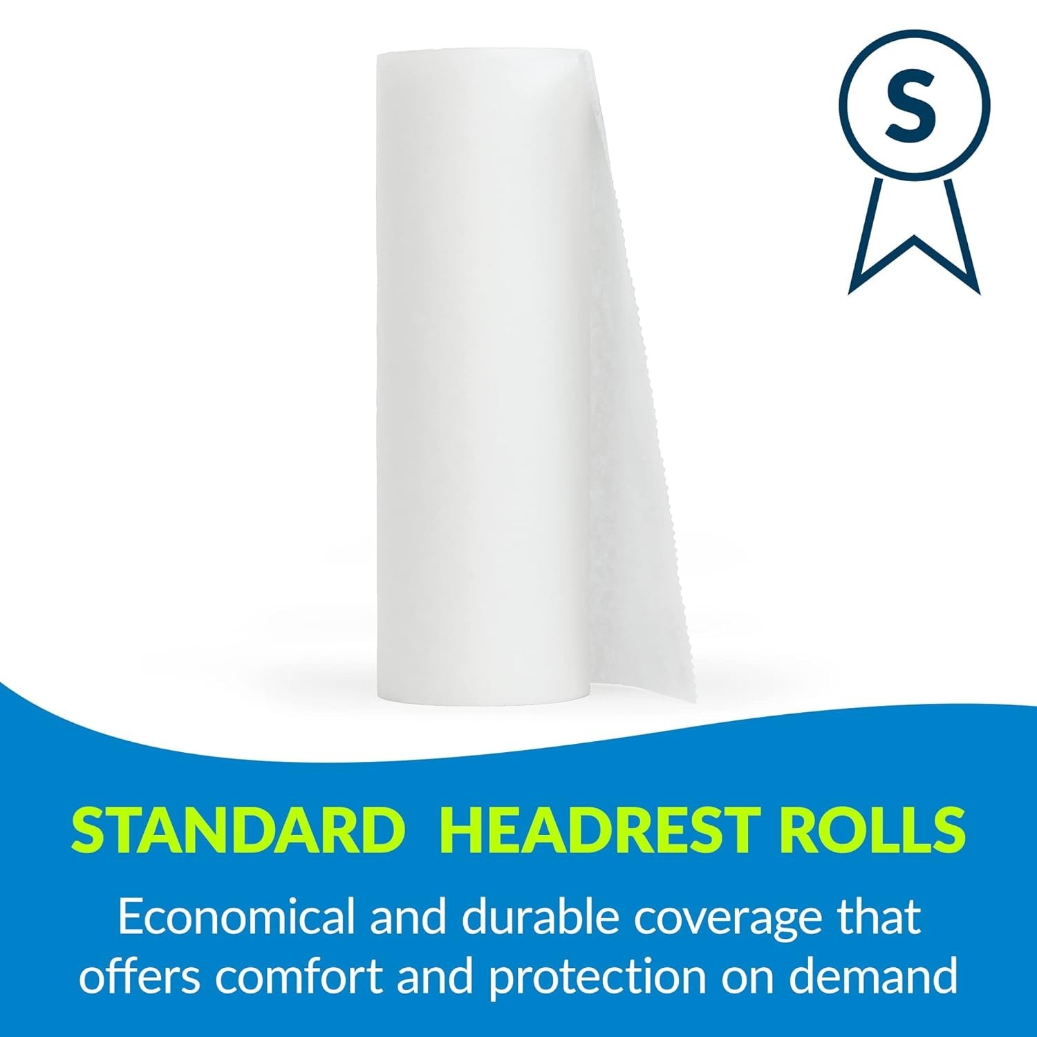 Avalon Single-Use Chiropractic Headrest Paper Roll, White, 12” x 225’ Pack of…