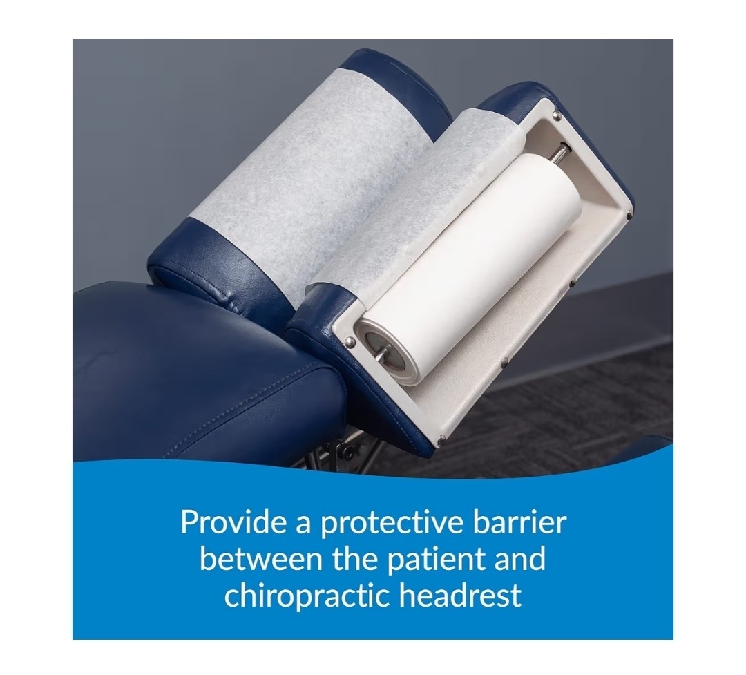 Chiropractic Headrest Paper Roll 8.5 x 125 Feet Pack of 25 Medical Supplies