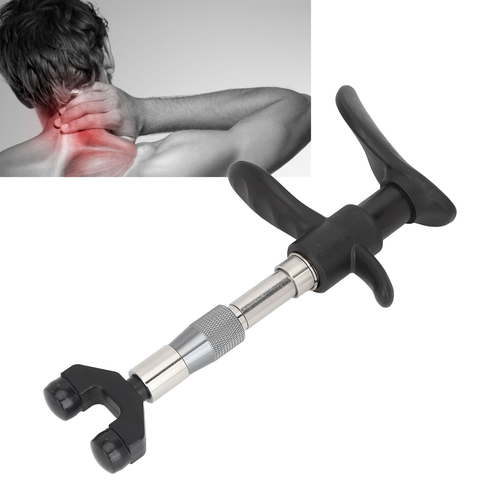 Chiropractic Adjustment Tool Powerful Easy Massage For Back Relief Stainless Ste