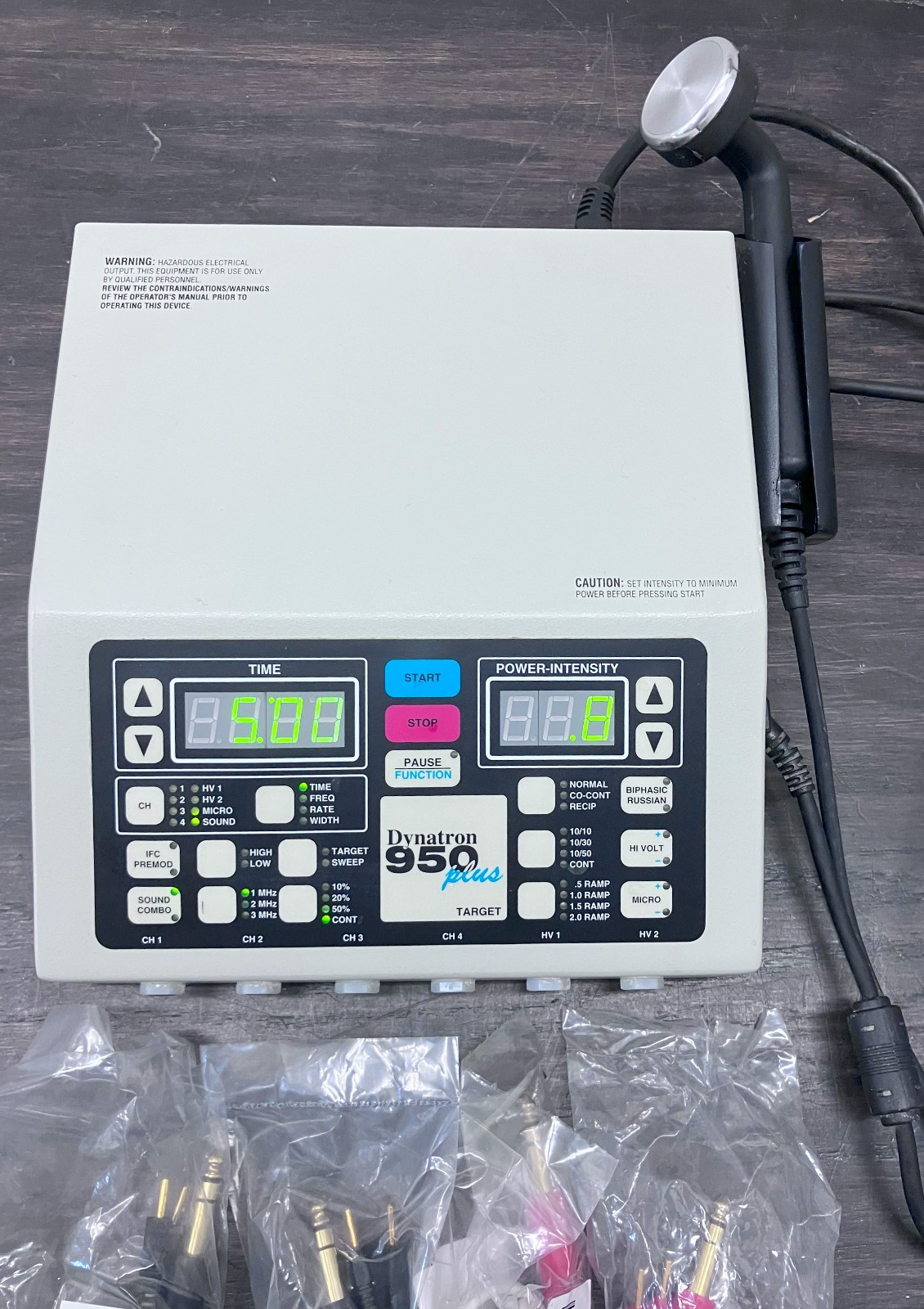 Dynatron Dynatronics 950 Plus Ultrasound System Chiropractic Physical Therapy