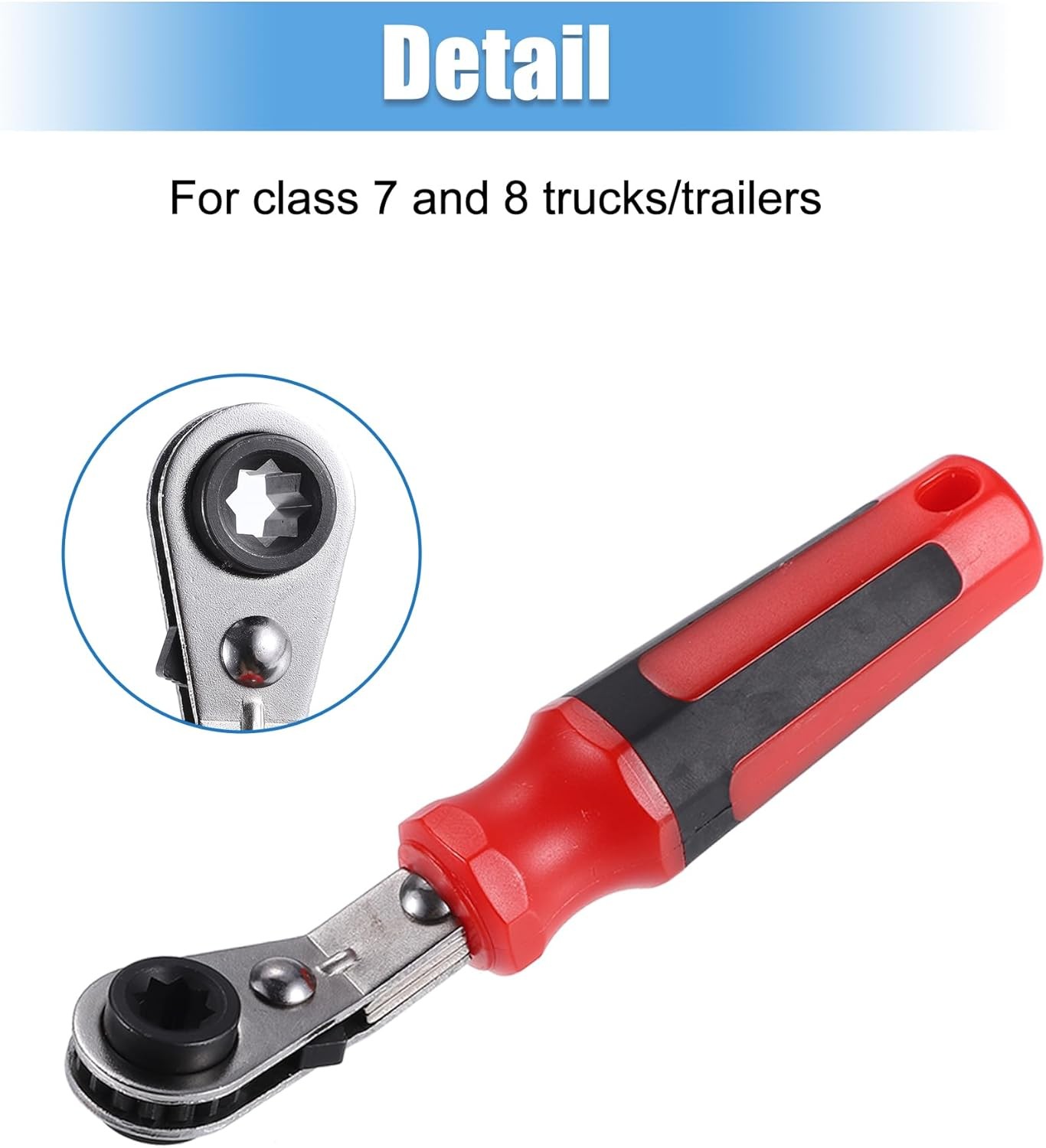 X AUTOHAUX 5/16″ Automatic Slack Adjuster Release Tool Slack Adjuster Wrench for