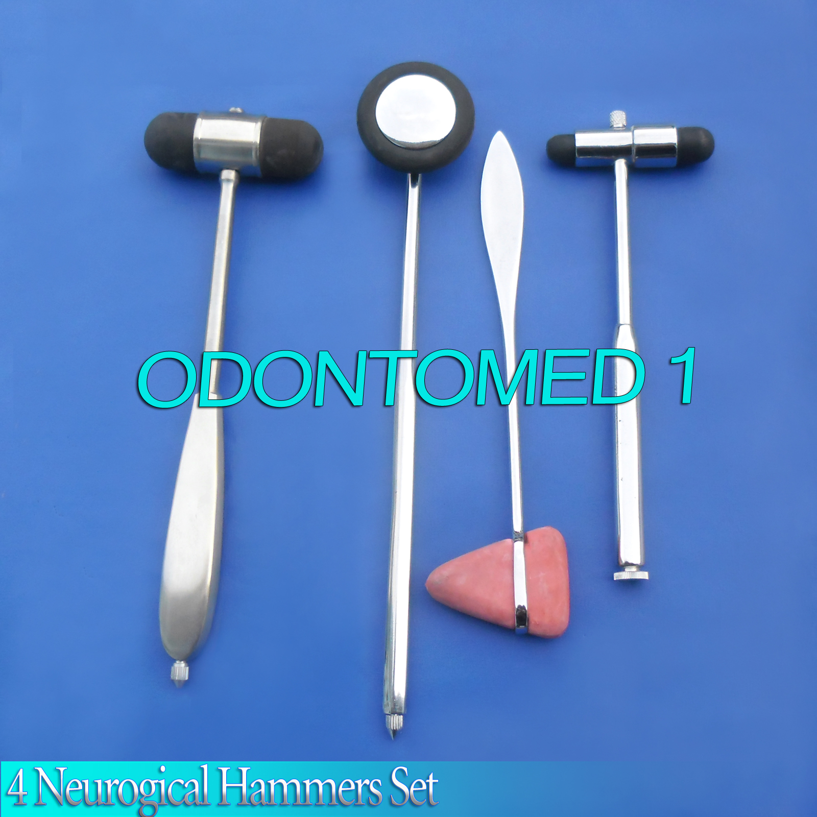4 Neurogical Hammers Set Chiropractic Physical Therapy