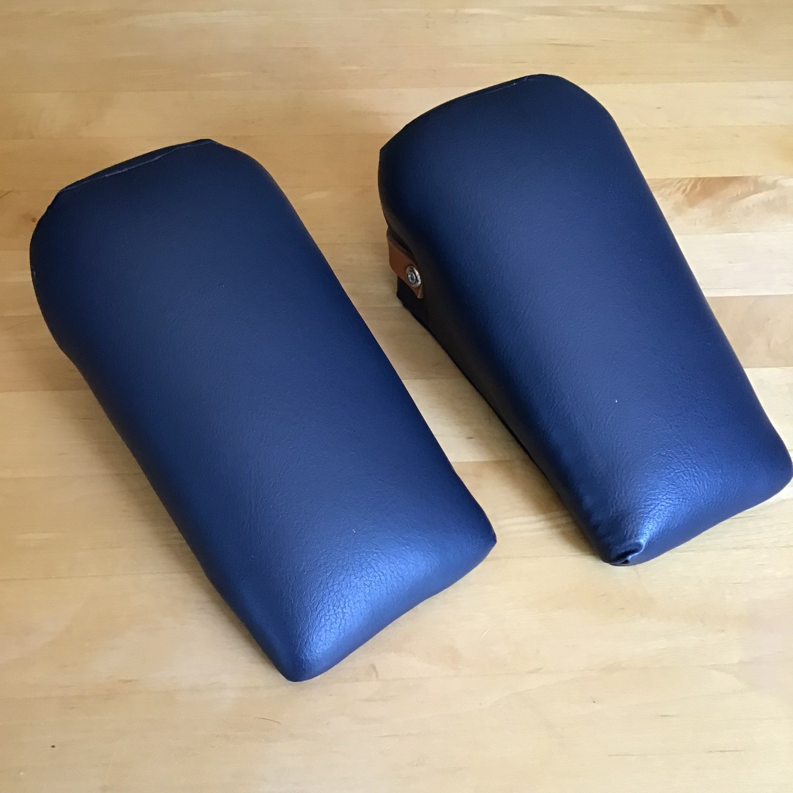 Vtg Chiropractic Pelvic Blocks For Sacro-Occipital Technique (DeJarnette’s) Blue
