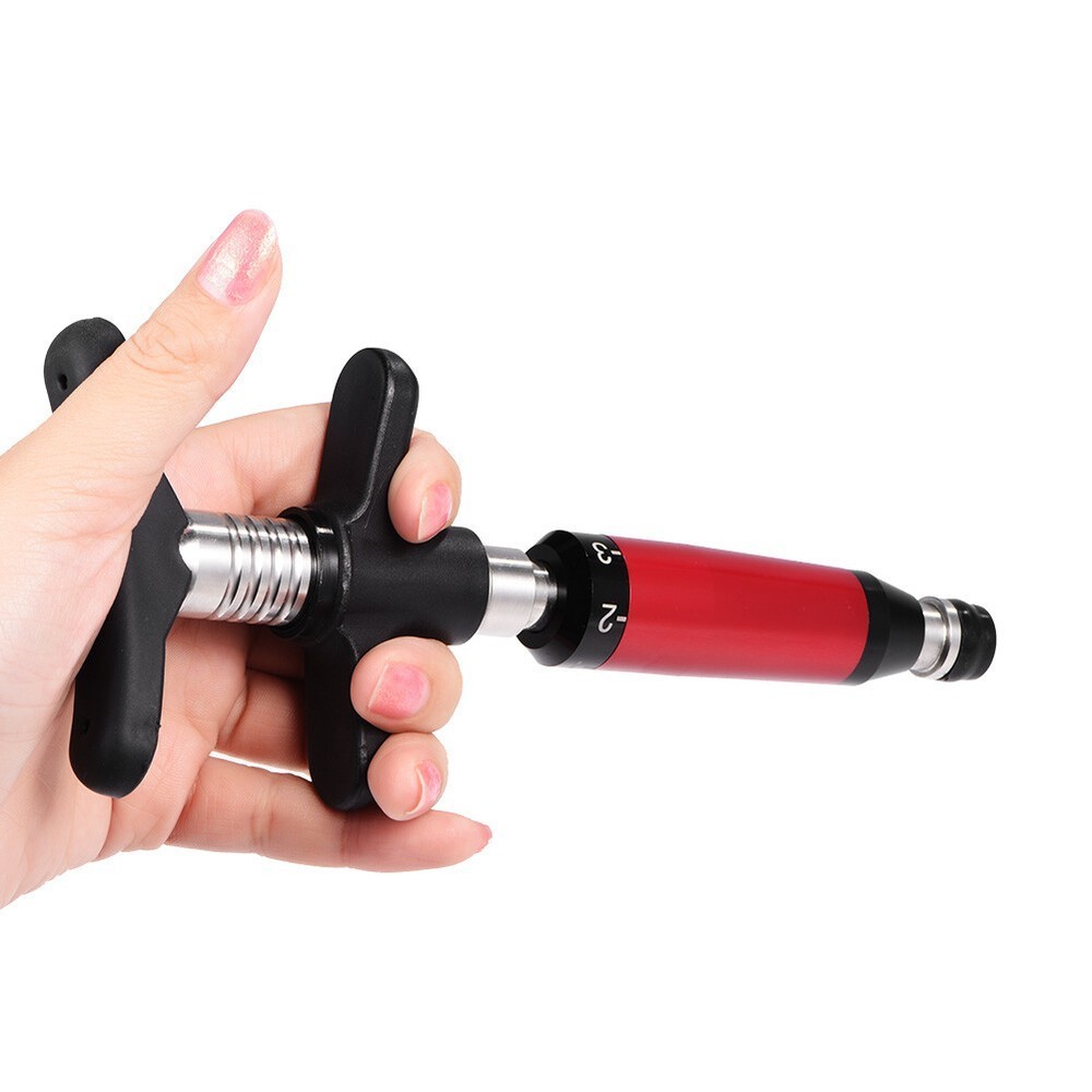 6 Level Adjustable Chiropractic Tool – Single Head Spine Activator Adjusting Gun