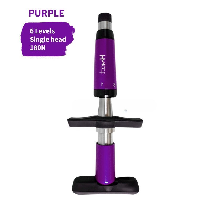 6 Levels Chiropractic Adjustable Tool Spine Back Activator Instrument Mechanic